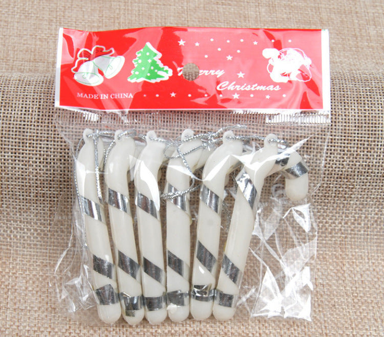 Christmas tree cane ornaments