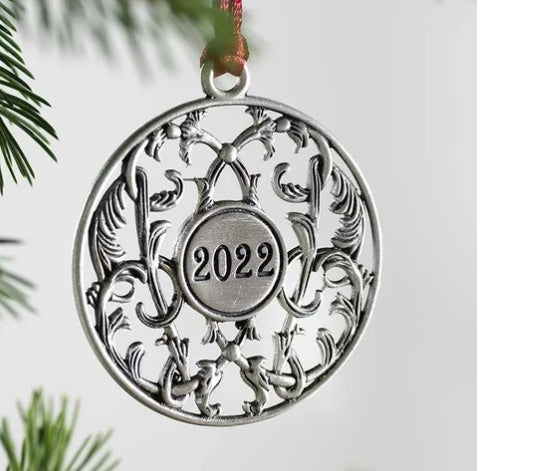 Christmas Pure Tin Christmas Tree Ornaments