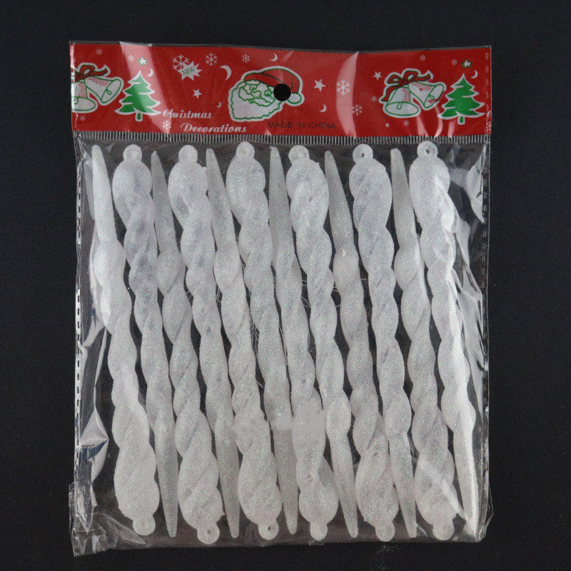 12 Creative Icicle Christmas Ornaments Hanging Ornaments