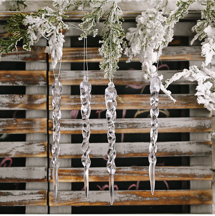 12 Creative Icicle Christmas Ornaments Hanging Ornaments